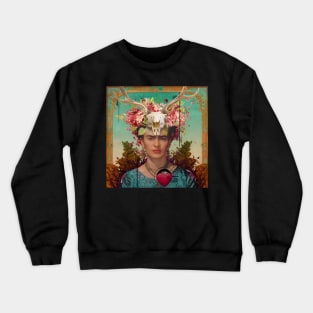 Frida Kahlo Tribute 02 Crewneck Sweatshirt